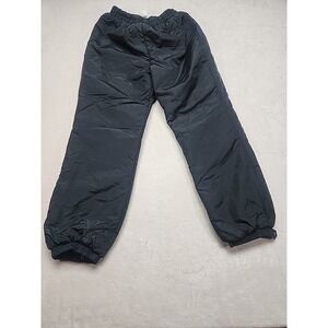 Vtg 90s Columbia Ski Snowboard  Pants Womens Black/hot Pink Trim Winter Large‎